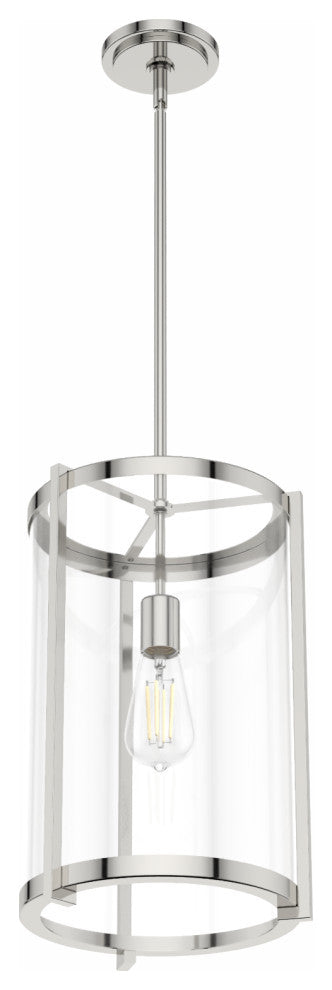 Astwood Polished Nickel 1 Light Pendant Ceiling Light Fixture