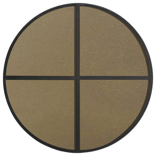 Contemporary Black Vanity Mirror