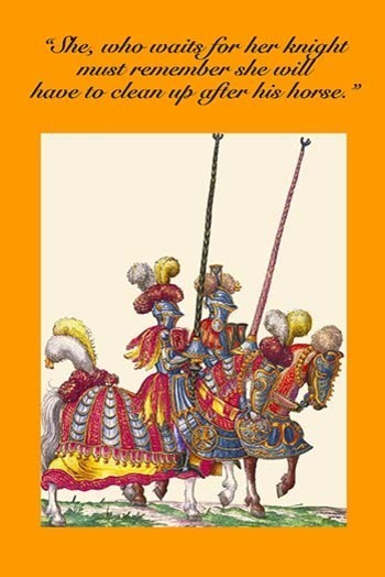 She Who Waits for Her Knight Must Clean up After His Horse