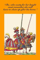 She Who Waits for Her Knight Must Clean up After His Horse