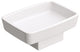 WS Bath Collections Dado 61222 Dado Soap Dish - - White