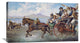 "The Crowded Chariot" Artwork, 36" x 20"