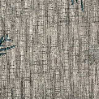 Minimal Palm Area Rug, 7'9"x9'5"