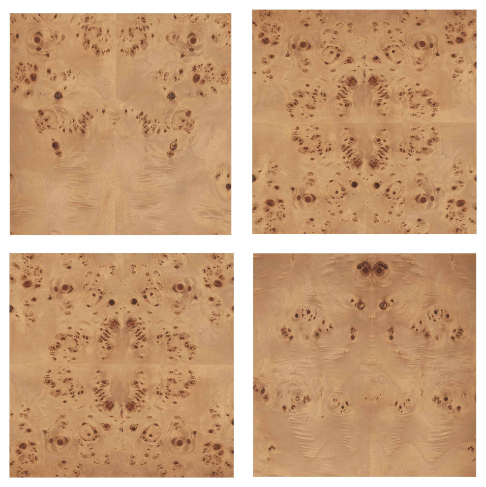 Brandyss Nightstand, Honey Burl