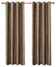 Savanna Jacquard Grommet Curtains, Set of 2, Gold, 104"x63"