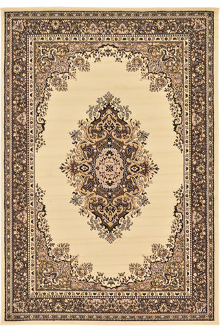 Unique Loom Ivory Washington Reza 6'x9' Area Rug