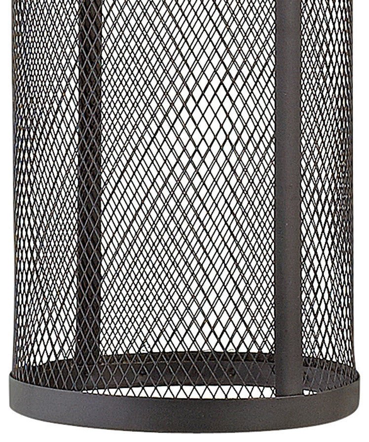 Hinkley Aria Medium Wall Mount Lantern, Black