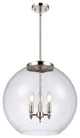 Athens Pendant, Polished Nickel, Seedy, Seedy