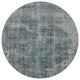 Ahgly Company Indoor Round Mid-Century Modern Area Rugs, 4' Round