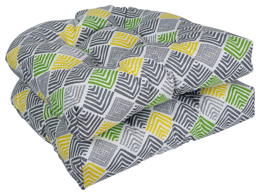 19" U-Shaped Dining Chair Cushions, Set of 2, Belk Stone