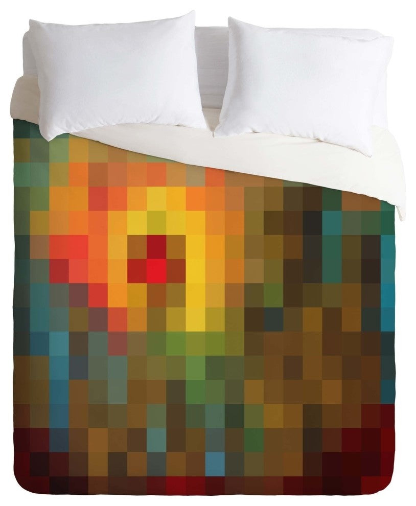 Deny Designs madart inc Glorious Colors Duvet Cover - Lightweight