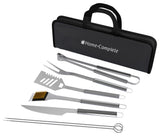 7-Piece BBQ Grill Tool Kit Stainless Steel BBQ Accessories Kitchen Set