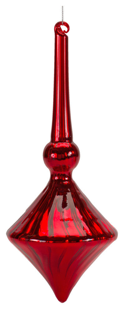 Glass Drop Ornament, 6-Piece Set