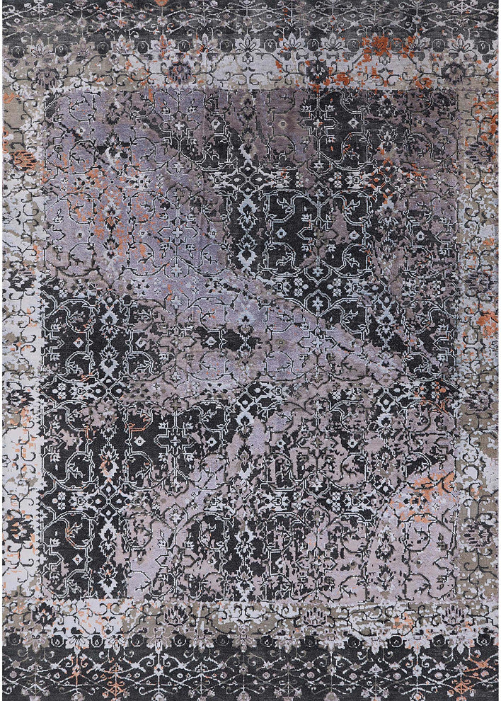 Ahgly Company Indoor Rectangle Mid-Century Modern Area Rugs, 2' x 5'