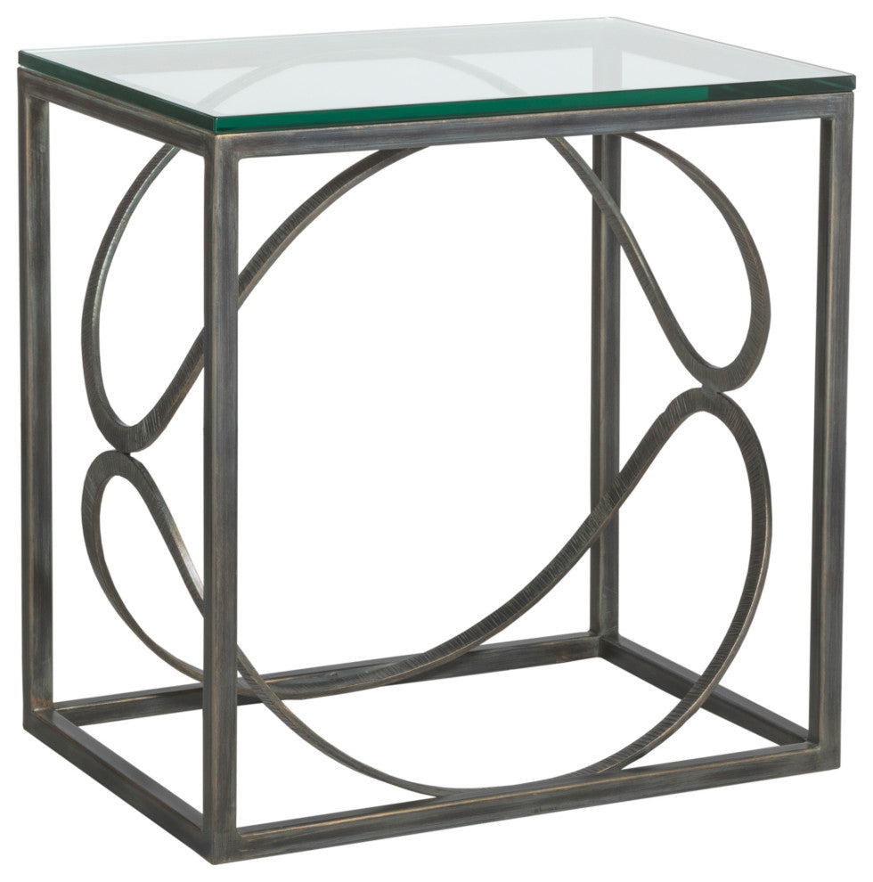 Ellipse Rectangular End Table