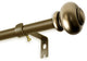 Yolanda Curtain Rod, Antique Gold, 28-48"