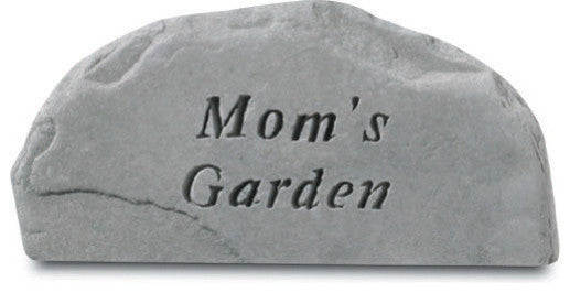 "Mom's Garden" Decorative Stone