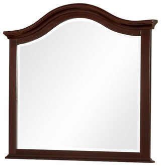 Benzara BM166083 Traditional Style Frame Mirror, Brown