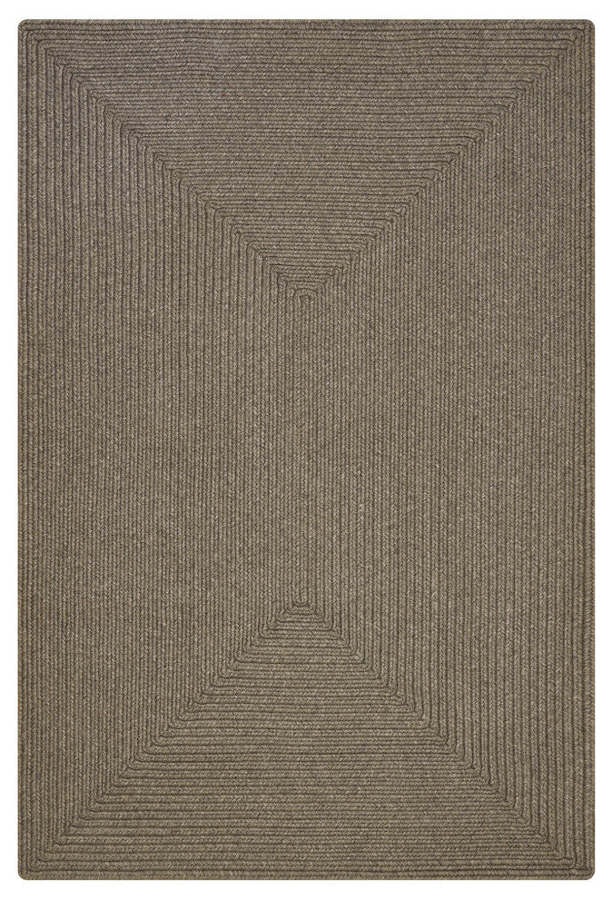 Homespice Decor - 22 x 72" Rectangular Smoke Ultra Durable Braided Runner