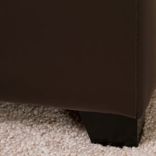 GDF Studio Jefferson Tray-Top Storage Ottoman Coffee Table