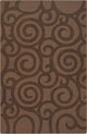 Jaipur Transitional Area Rug, Brown, 5'x7'