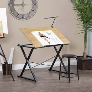 Axiom II Drafting Table with  42" Wide Adjustable Top