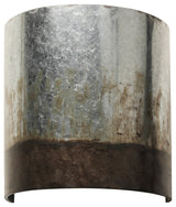 Varaluz-323W01OG-One Light Wall Sconce Ombre Galvanized