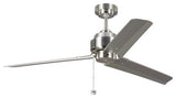 Arcade 54" Ceiling Fan Brushed Steel