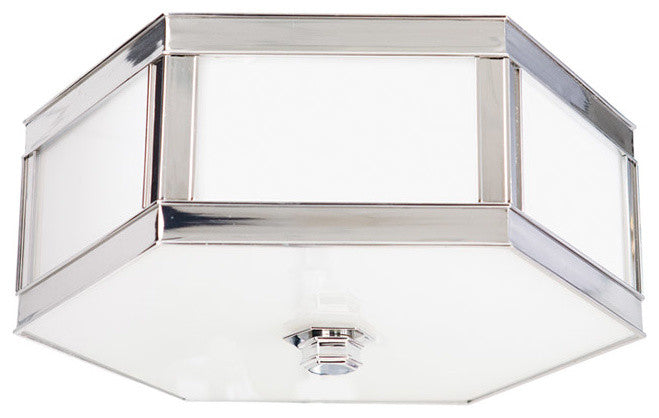 Hudson Valley 6410-PN, 1 Light Flush Mount