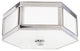 Hudson Valley 6410-PN, 1 Light Flush Mount