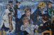Mosaic Art, Ball at the Moulin de la Galette, 86"x56"
