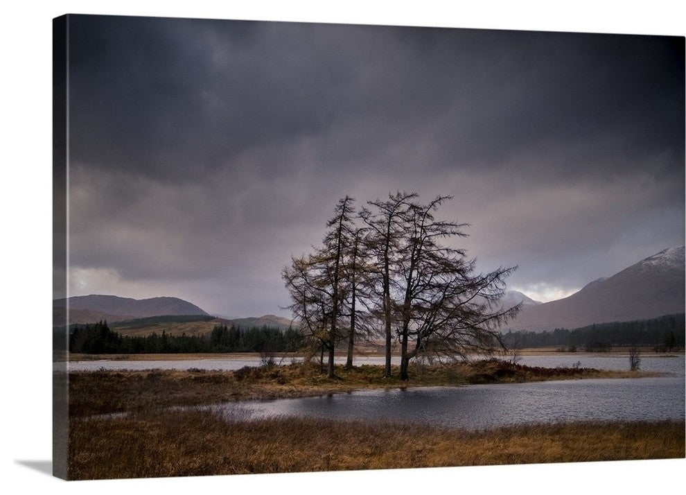 "Loch Tulla" Wrapped Canvas Art Print, 24"x16"x1.5"