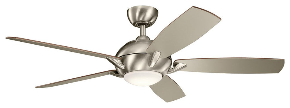 Kichler Geno 54 inch LED Ceiling Fan, Brushed Stainless Steel