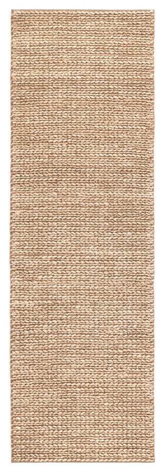 Dash & Albert Jute Handwoven Bleached Oak Rug, Natural, Runner-2'6" x 8'