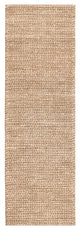 Dash & Albert Jute Handwoven Bleached Oak Rug, Natural, Runner-2'6" x 8'