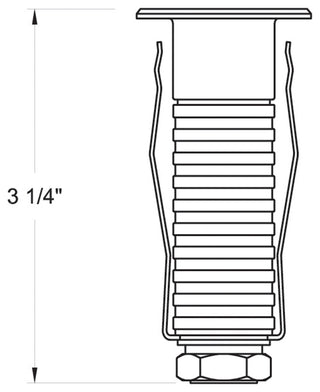 Dot Round LED Button Light, Stainless Steel