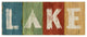 "Lake Lodge V" Digital Paper Print by Sue Schlabach, 52"x22"