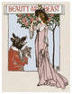 "Beauty and the Beast Title Page" Digital Paper Print by Walter Crane, 38"x50"