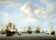 The Younger Willem Van de Velde The Dutch Fleet Wall Decal