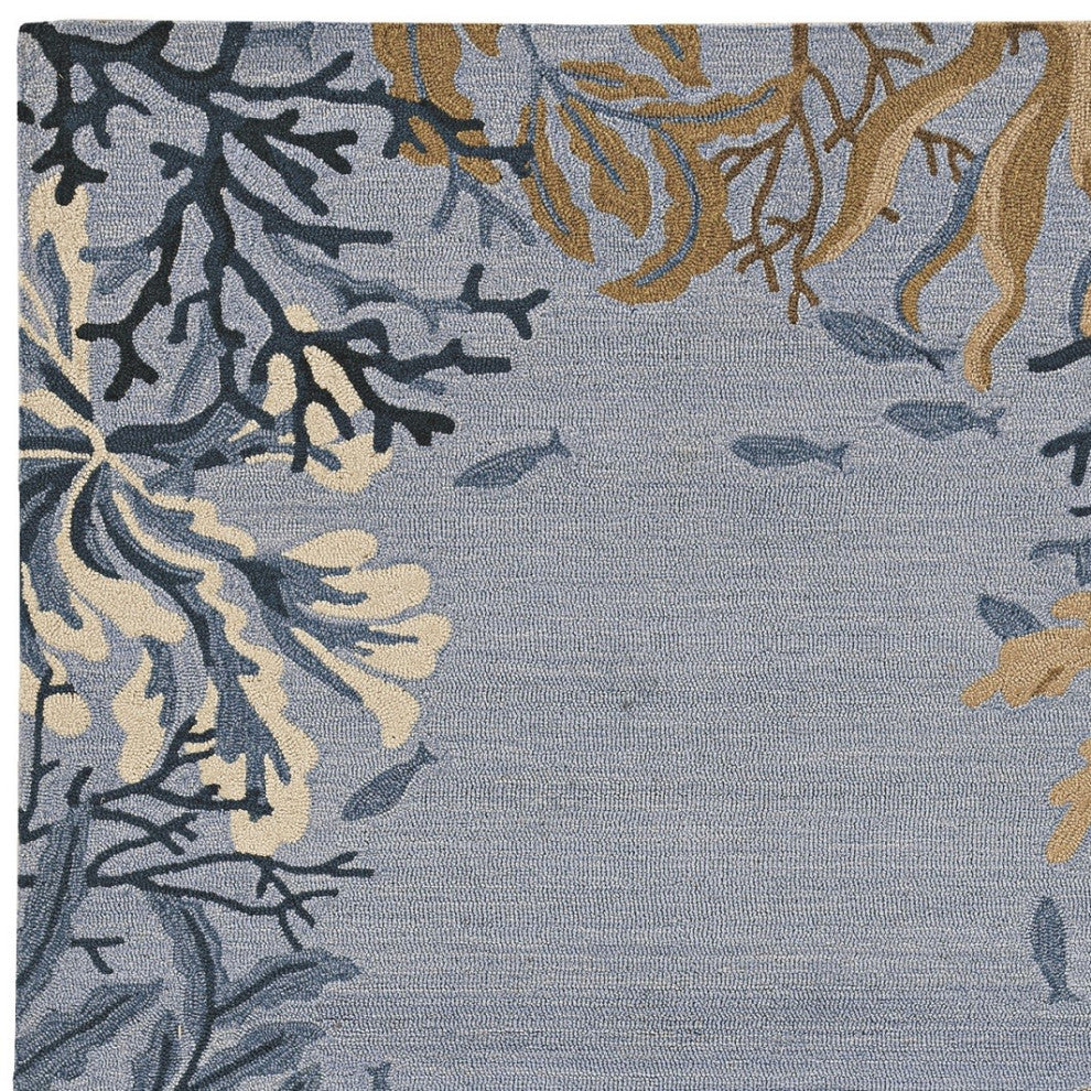 KAS Sonesta 2020 Steel Blue Lagoon Area Rug, Runner