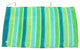 Ombre Crescent Beach Towel, Green and Blue