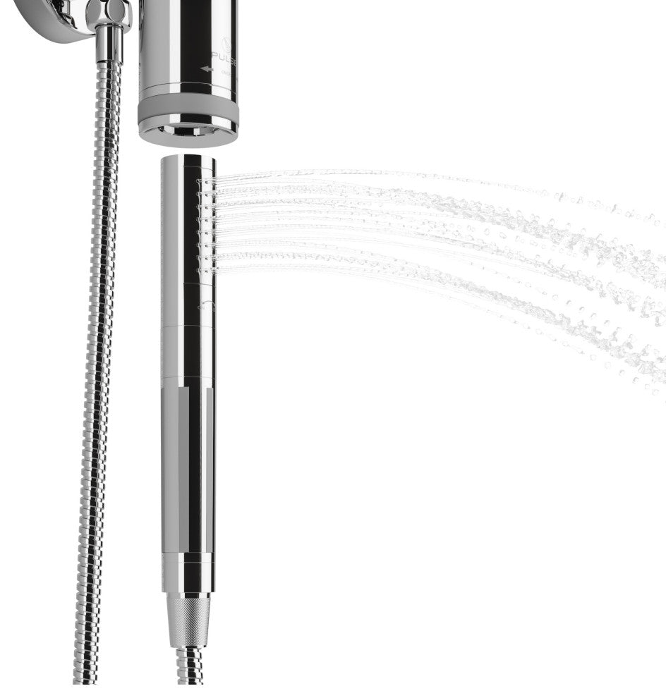 Pulse Shower Spas Aquarius Chrome Shower System