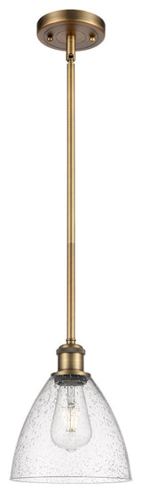 Innovations 516-1S-BB-GBD-754 1 Light Mini Pendant, Brushed Brass