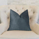 Deep Blue Sea Luxury Throw Pillow, 20"x36" King