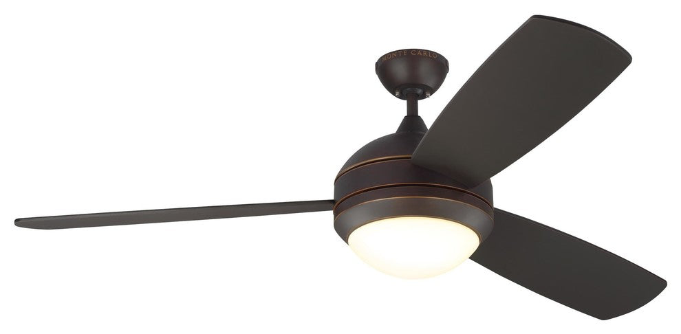 Monte Carlo 3DIR58RBDV1 58``Ceiling Fan Discus Trio Max Roman Bronze