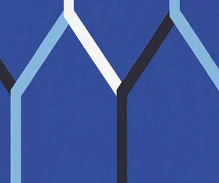 30"x60" Cool Shades, Geometric Print Beach Towel, Blue