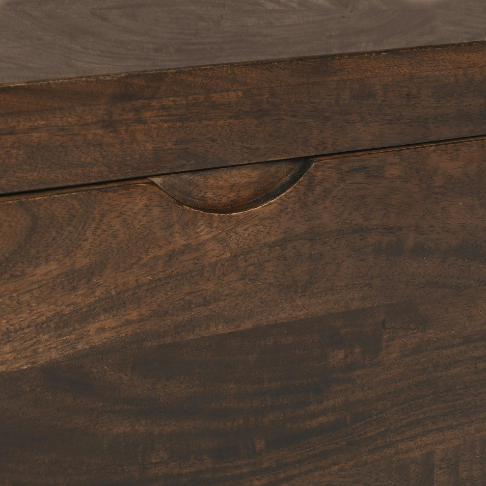 Axis 46" Storage Trunk by Kosas Home, Dark Brown