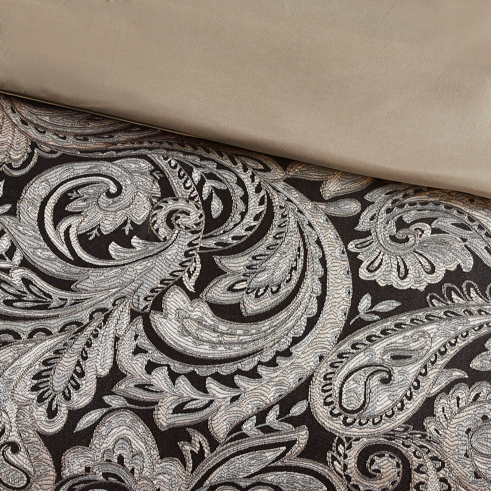 Madison Park Jacquard 12-Piece Comforter Set, California King