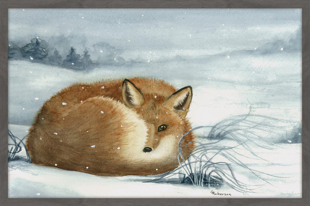 "Sheltered" Framed Painting Print, 36"x24"
