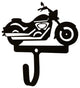 Motorcycle-Cruiser Style Wall Hook